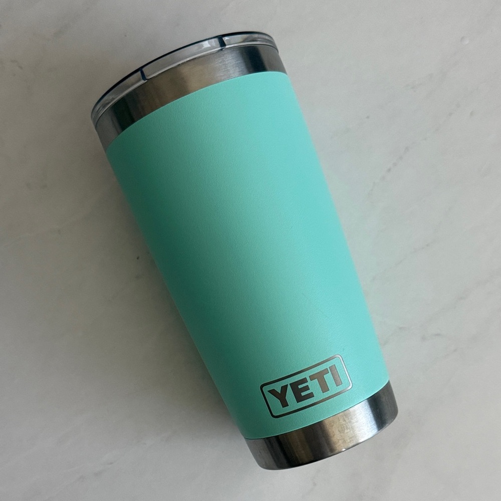 YETI Turquoise Stainless Steel Tumbler